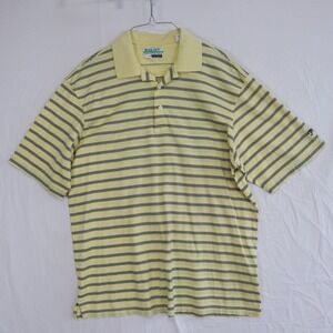 Oxford Golf Polo Shirt Mens Medium Buzz Off Insect Shield Short Sleeve Pinehurst